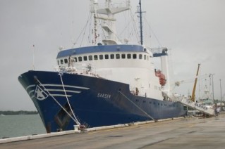 Explorer yacht Sarsen at the Wharf